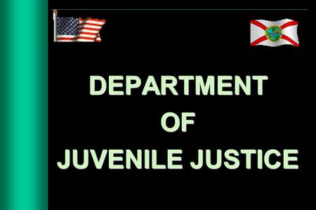 DEPARTMENTOF JUVENILE JUSTICE. SEMINOLE REGIONAL JUVENILE DETENTION CENTER SLIPS TRIPS TRIPS& FALLS FALLS Developed by: V. Dyanne Alves.