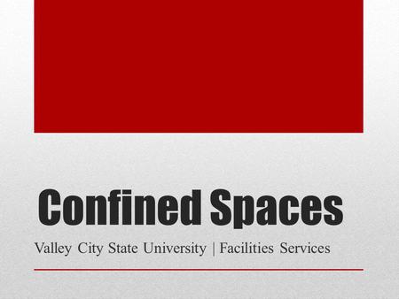 Valley City State University | Facilities Services
